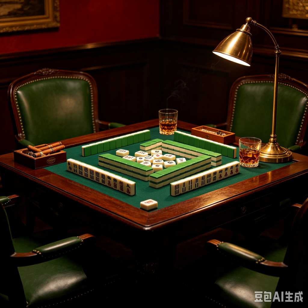 vintage gift mahjong set